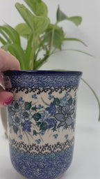 17 oz Polish Pottery bistro mug