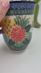  17 oz Polish Pottery bistro mug 